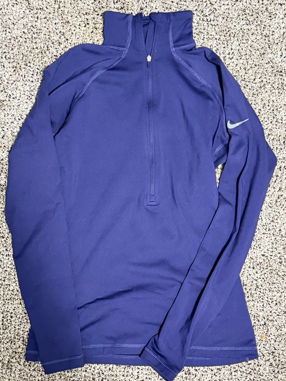 Purple Athletic Zip-Up Jacket